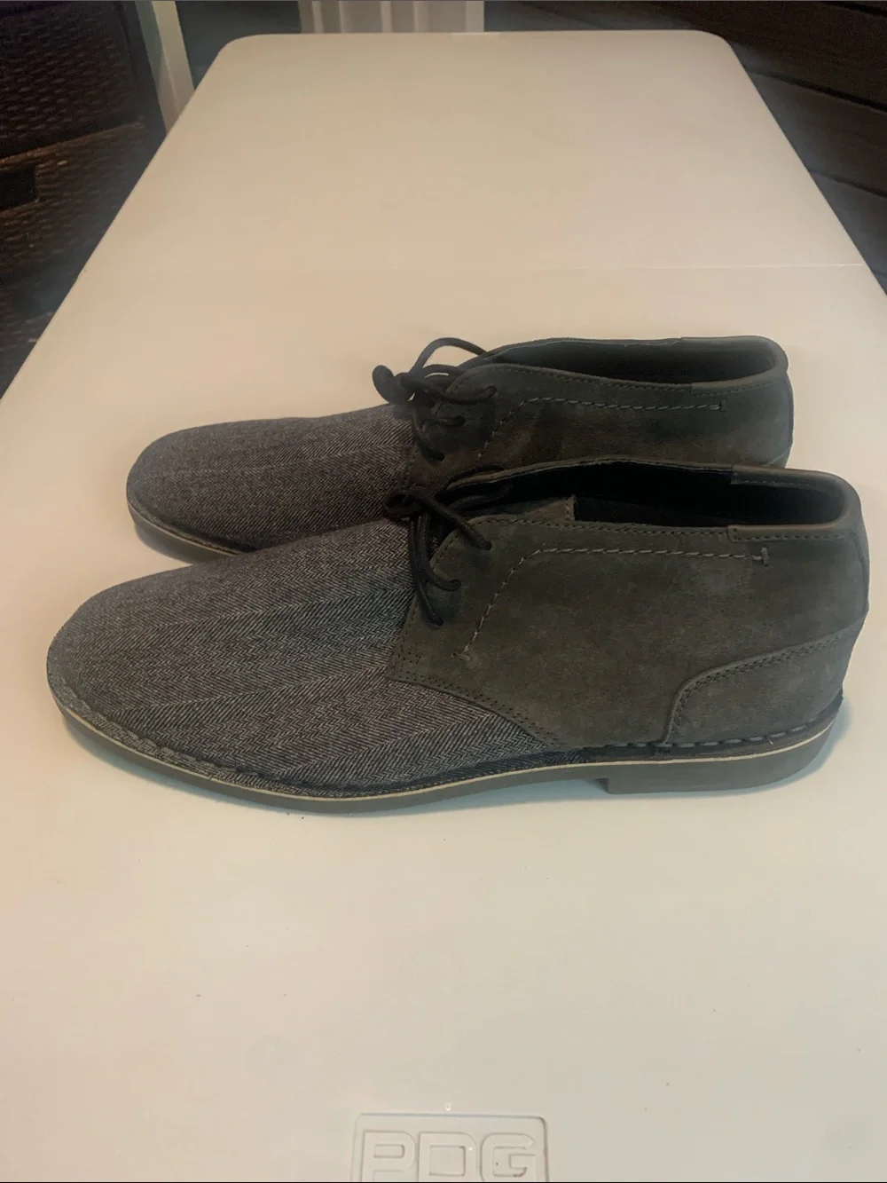 Kenneth Cole Reaction Men's Gray Chukka Boots